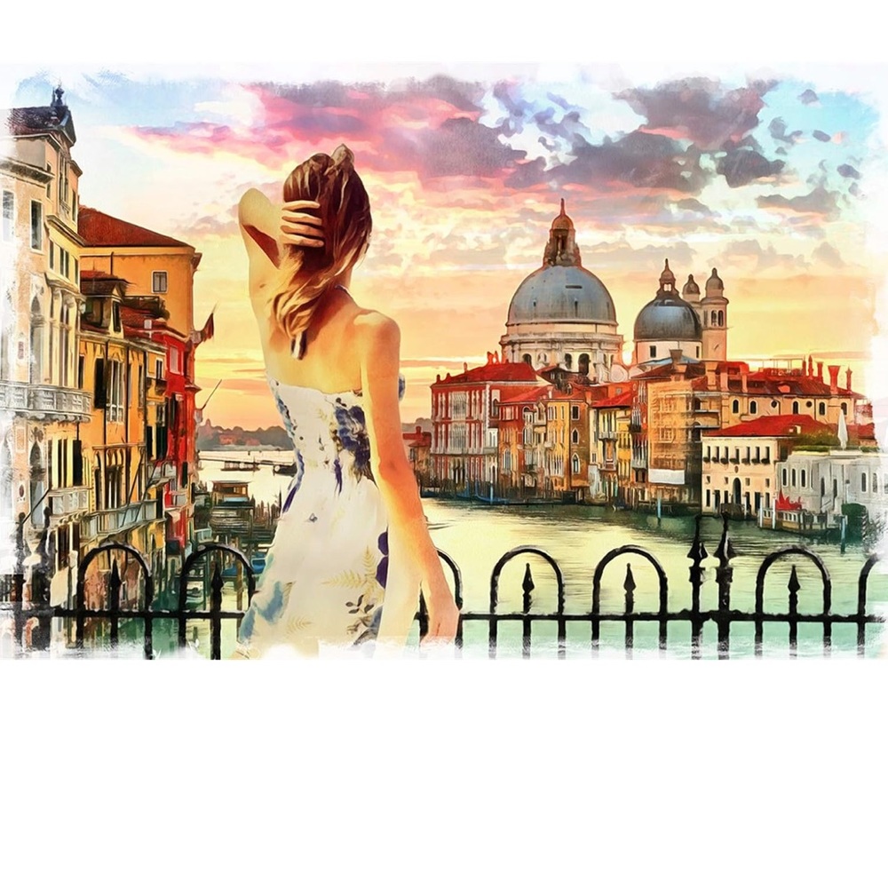 1000 Piece Large Jigsaw Puzzle for Adults - 1000 pc Landscape Jigsaw Puzzle Game